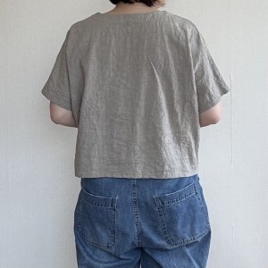 画像4: 【Ａ３用紙】Vネックプルオーバー (4)