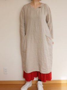 画像7: シームポケットワンピ (7)