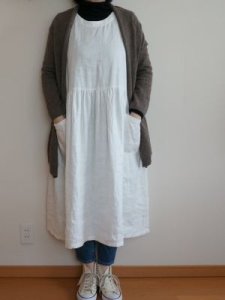 画像6: ギャザーノースリーブワンピ (6)