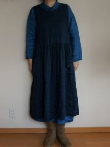 画像8: ギャザーノースリーブワンピ (8)