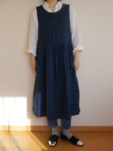 画像10: ギャザーノースリーブワンピ (10)