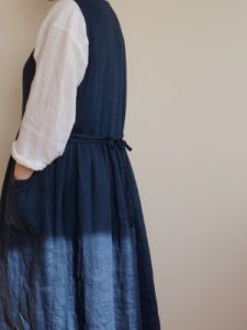 画像11: ギャザーノースリーブワンピ (11)