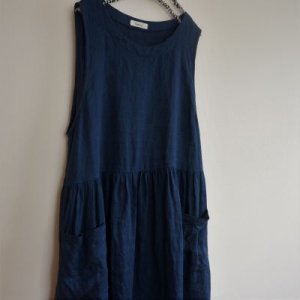 画像13: ギャザーノースリーブワンピ (13)