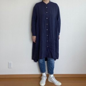 画像13: ロングシャツワンピース (13)