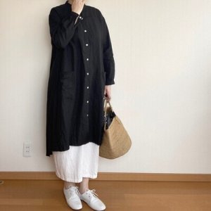 画像6: ロングシャツワンピース (6)