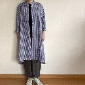 画像9: ロングシャツワンピース (9)