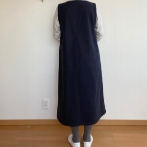 画像8: Aラインジャンパースカート (8)