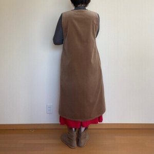 画像10: Aラインジャンパースカート (10)