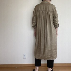 画像7: Vスタンドカラーワンピ (7)