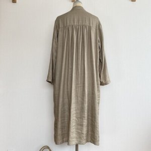 画像5: Vスタンドカラーワンピ (5)