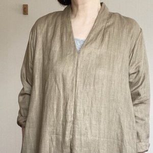 画像15: Vスタンドカラーワンピ (15)