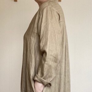 画像16: Vスタンドカラーワンピ (16)