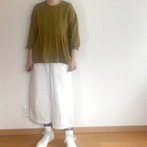 画像15: ウエストギャザーブラウス (15)