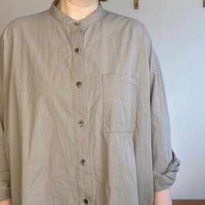 画像4: ワイドミドルシャツ (4)