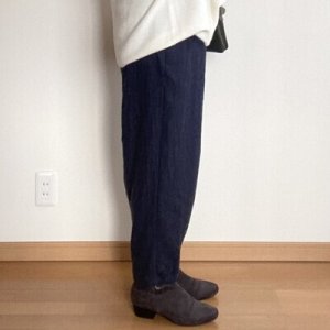 画像11: ダーツテーパードパンツ (11)