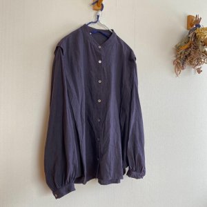 画像1: 【OUTLET】ショルダータックブラウス (1)