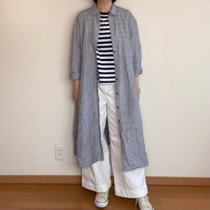 画像9: レギュラーシャツワンピ (9)