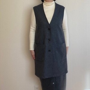 画像9: ロングベスト (9)