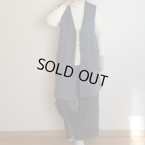 画像1: 【OUTLET】ロングベスト (1)