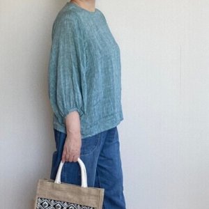 画像17: 切替ドルマンブラウス (17)