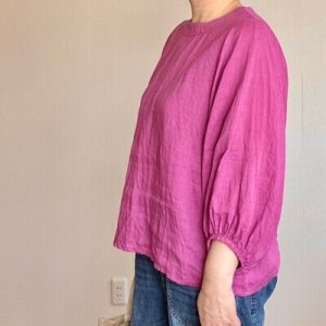 画像19: 切替ドルマンブラウス (19)