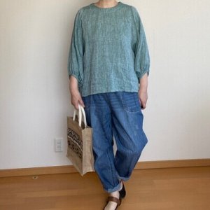 画像8: 切替ドルマンブラウス (8)