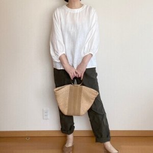 画像10: 切替ドルマンブラウス (10)