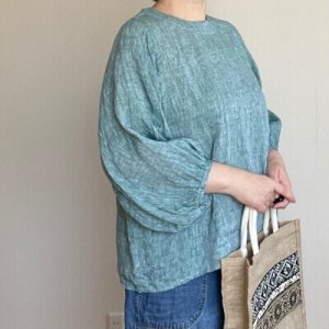 画像16: 切替ドルマンブラウス (16)