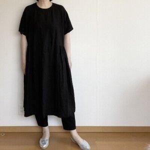 画像8: サイドギャザーワンピース (8)