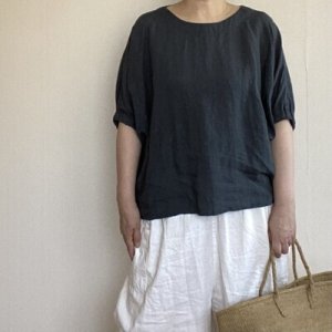 画像11: 袖口ゴムブラウス (11)