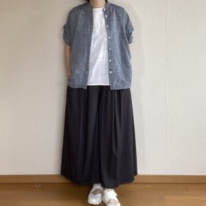 画像13: 前開きタックフリルブラウス (13)