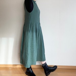 画像6: 前開きジャンパースカート (6)