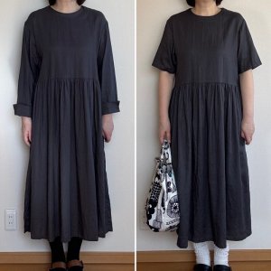 画像37: ウエストギャザーワンピース (37)