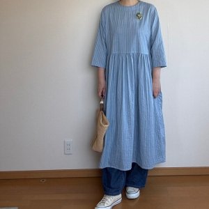 画像29: ウエストギャザーワンピース (29)