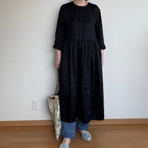 画像21: ウエストギャザーワンピース (21)