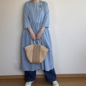 画像32: ウエストギャザーワンピース (32)