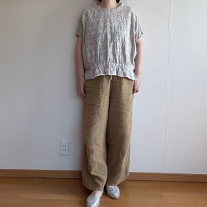 画像7: ギャザードルマンブラウス (7)