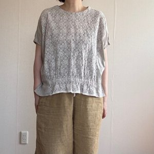 画像6: ギャザードルマンブラウス (6)