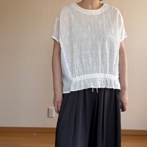 画像12: ギャザードルマンブラウス (12)