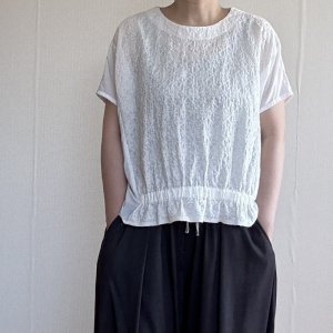 画像10: ギャザードルマンブラウス (10)