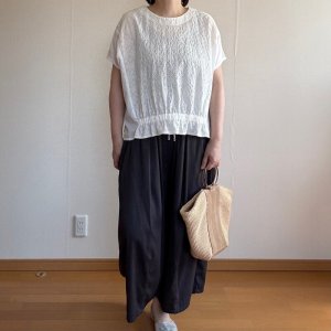 画像8: ギャザードルマンブラウス (8)