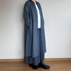 画像11: 後ギャザーシャツワンピ (11)