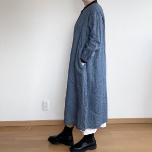 画像10: 後ギャザーシャツワンピ (10)