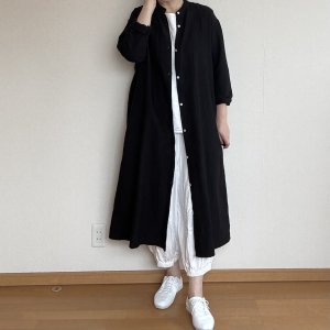 画像17: 後ギャザーシャツワンピ (17)