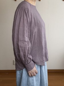 画像5: ラグランパフブラウス (5)