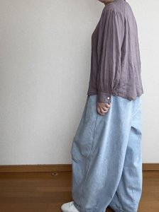 画像7: ラグランパフブラウス (7)