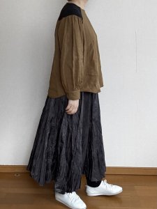 画像10: ラグランパフブラウス (10)