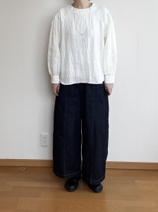 画像14: ラグランパフブラウス (14)