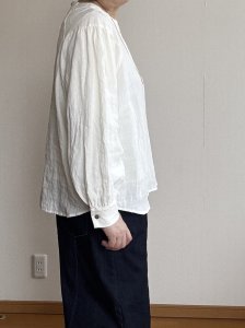 画像15: ラグランパフブラウス (15)