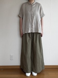 画像10: ロング＆ショートドルマンシャツ (10)